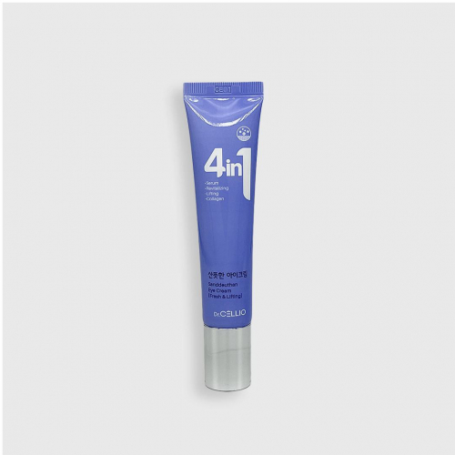 DR.CELLIO/ КРЕМ ВОКРУГ ГЛАЗ 4 IN1 EYE CREAM 40G (COLLAGEN/SANDDEUTHAN)