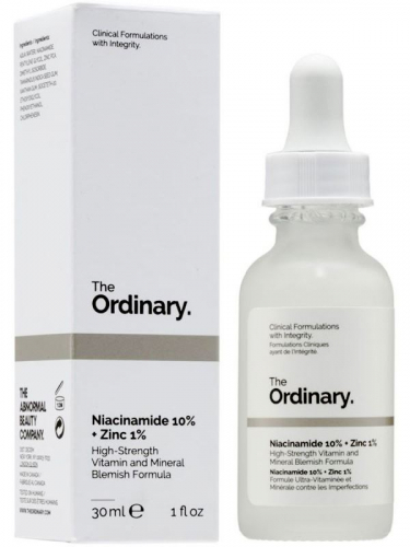 The Ordinary / Сыворотка с витамином B3 и цинком – Niacinamide 10% + Zinc 1%. 30 мл.