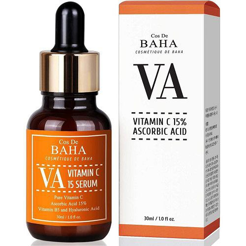 COS DE BAHA/ Осветляющая сыворотка с витамином С Cos De BAHA Vitamin C 15 Serum 30 мл.