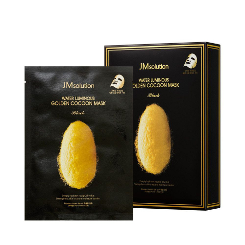 JMSolution/  НАБОР ТКАНЕВЫХ МАСОК WATER LUMINOUS GOLDEN COCOON MASK PLUS 45 мл.*10шт