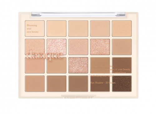 DASIQUE/ ПАЛЕТКА ТЕНЕЙ ДЛЯ ГЛАЗ MOOD SHADOW PALETTE 10,5 гр. (#01 WARM BASIC)