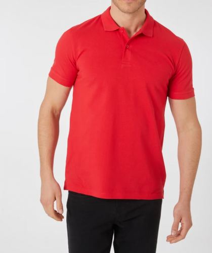 Rotes Poloshirt