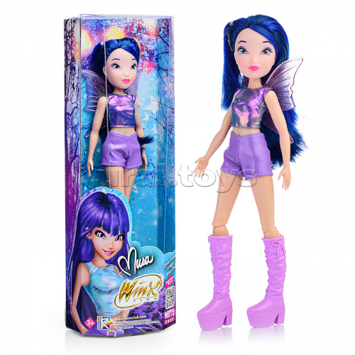 Шарнирная кукла Winx Club Космическая Муза с крыльями, 24 см