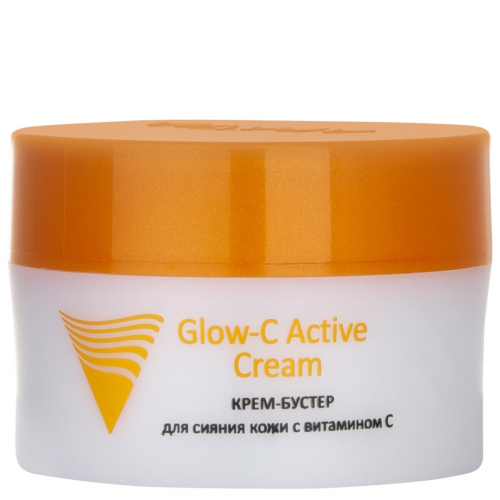 406634 ARAVIA Professional Крем-бустер для сияния кожи с витамином С Glow-C Active Cream, 50 мл