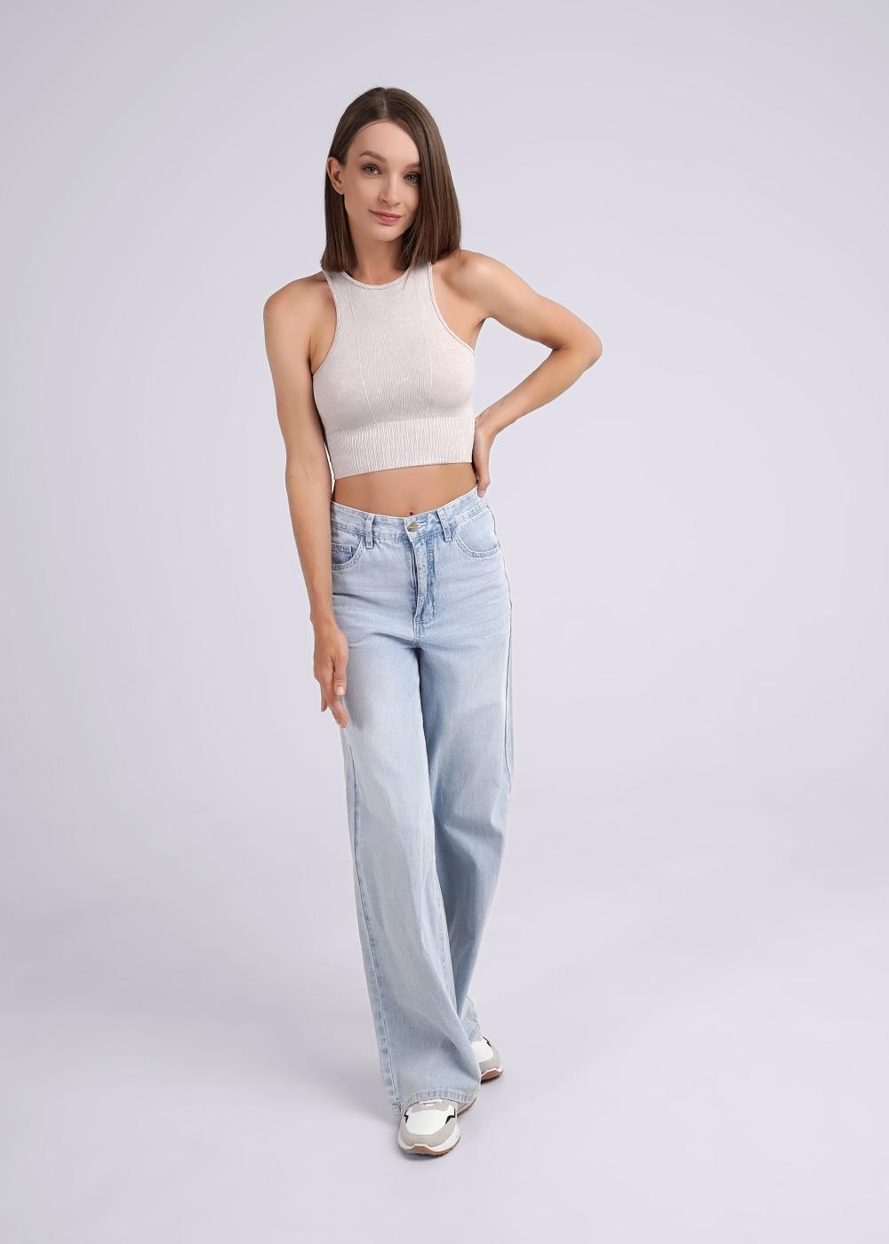 Ст.цена 730р CLE LM1133т Топ женский LM1133т молочный