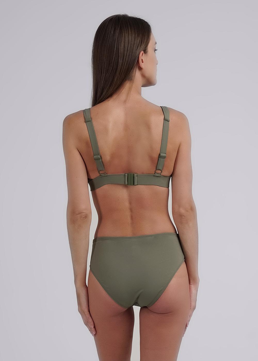 CLE SS100к Купальник женский SS100к т.зелёный