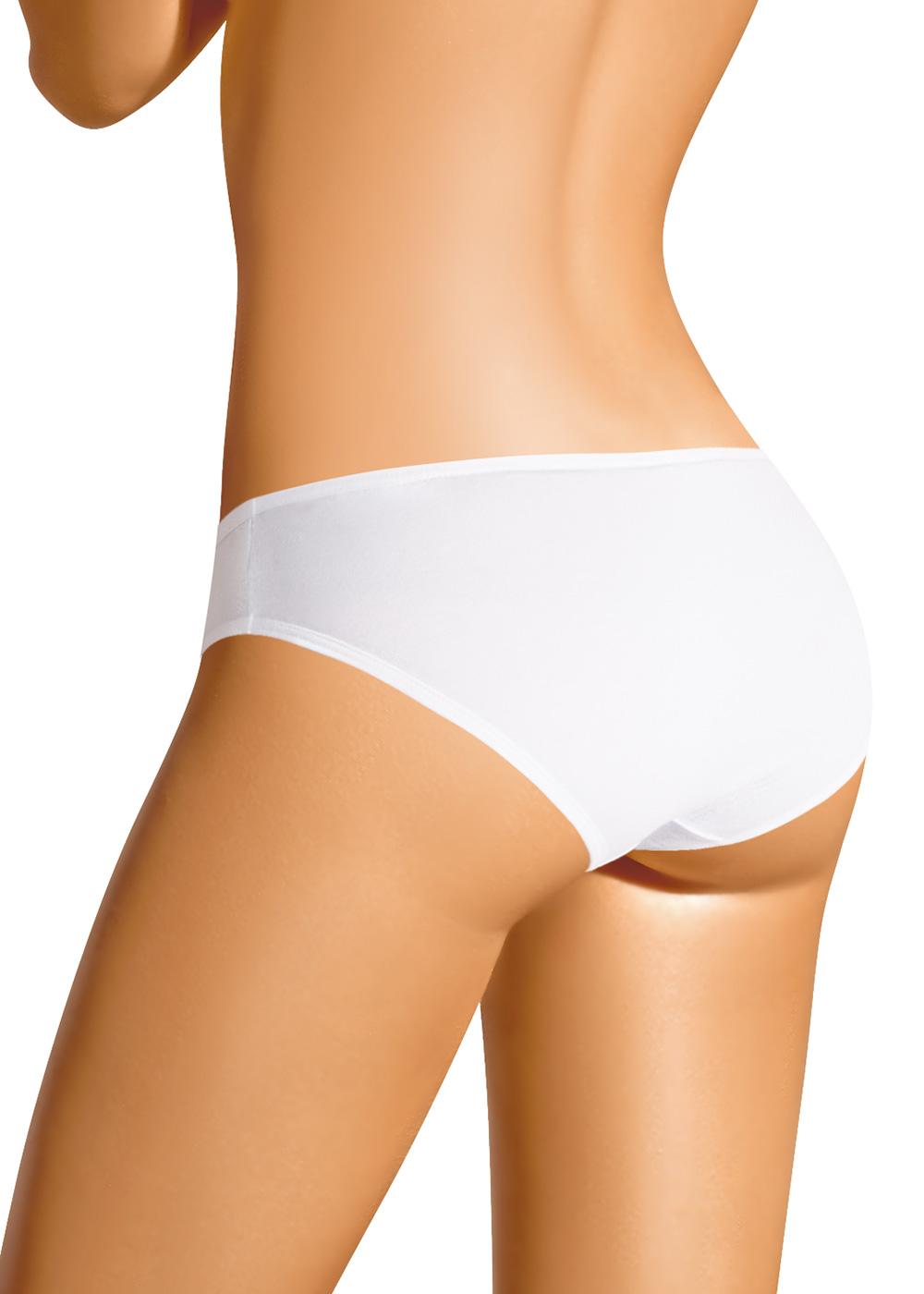 CLE B001 Трусы женские бикини B001 белый
