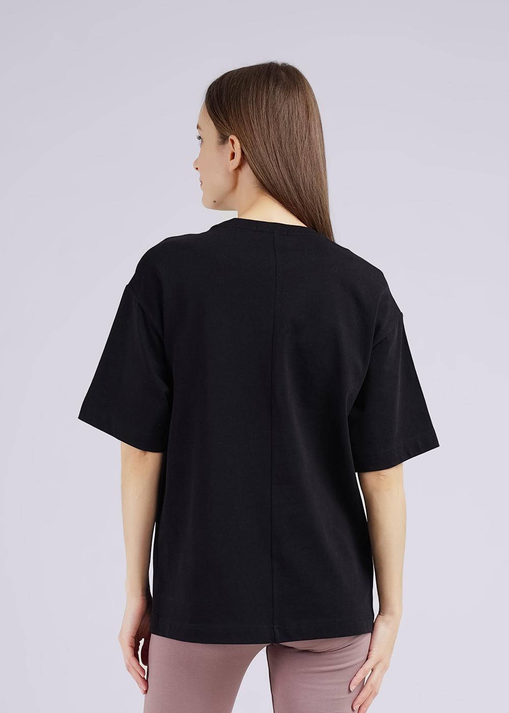 Ст.цена 1200р CLE LF24-008/2т Футболка женская LF24-008/2т чёрный