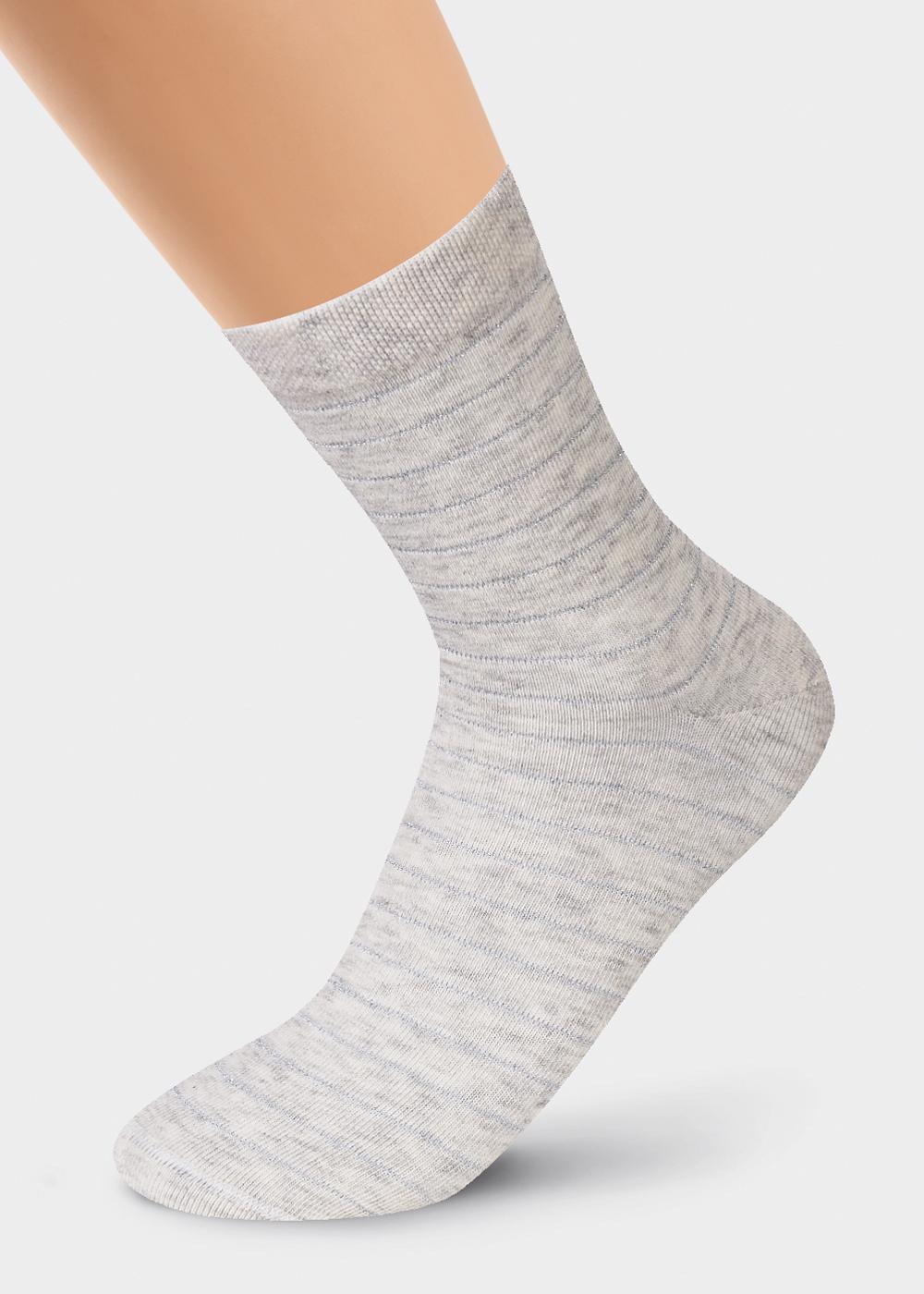 CLE Д299 Носки женские Д299 меланж св.бежевый