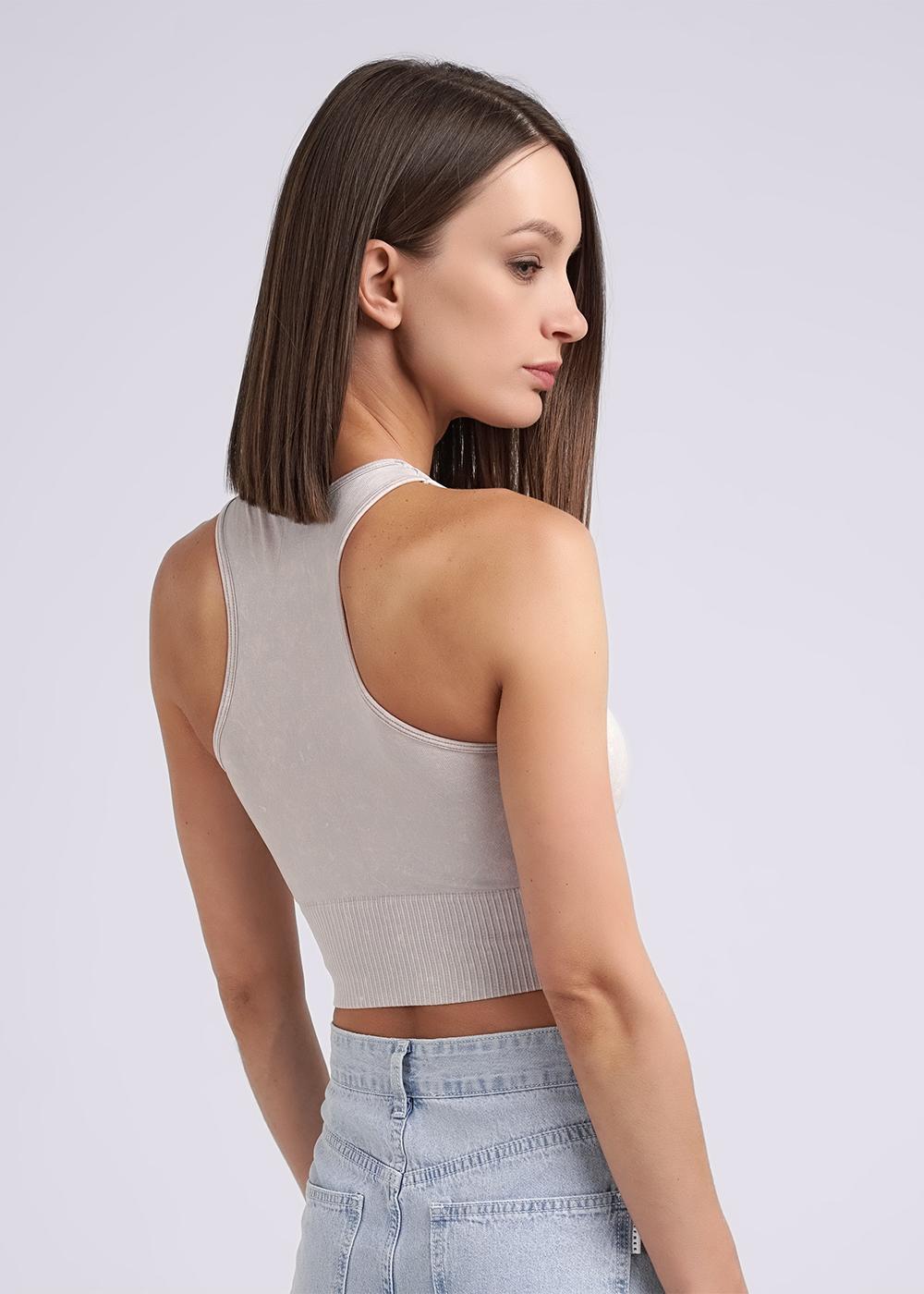 Ст.цена 730р CLE LM1133т Топ женский LM1133т молочный