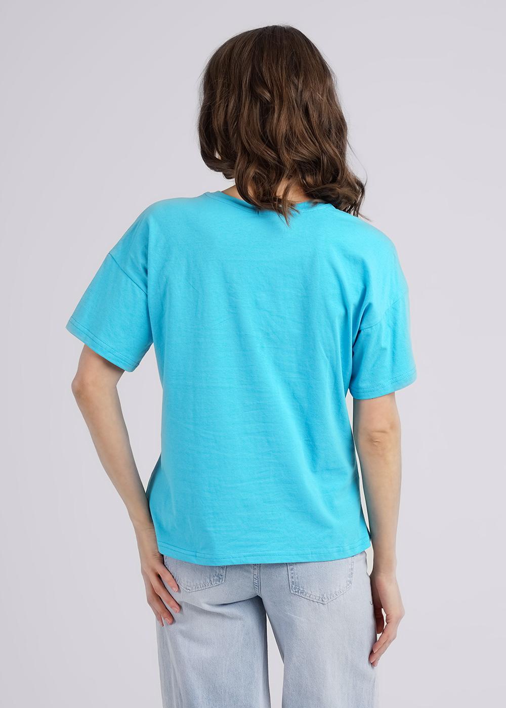 Ст.цена 630р CLE 246136кк_п Футболка женская 246136кк_п св.бирюзовый