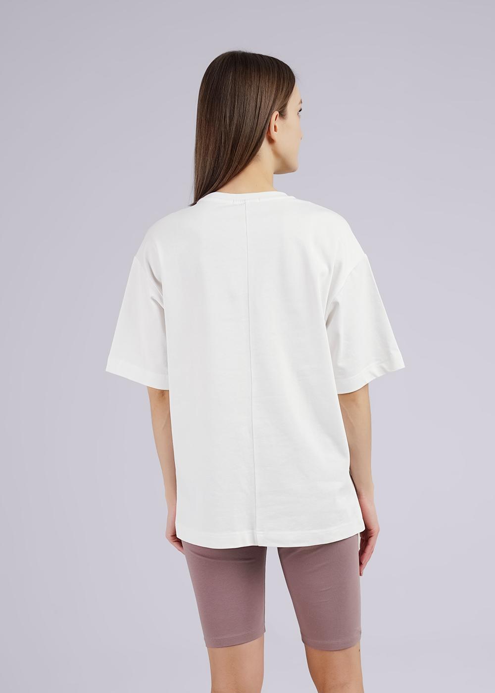 Ст.цена 1200р CLE LF24-008/2т Футболка женская LF24-008/2т молочный