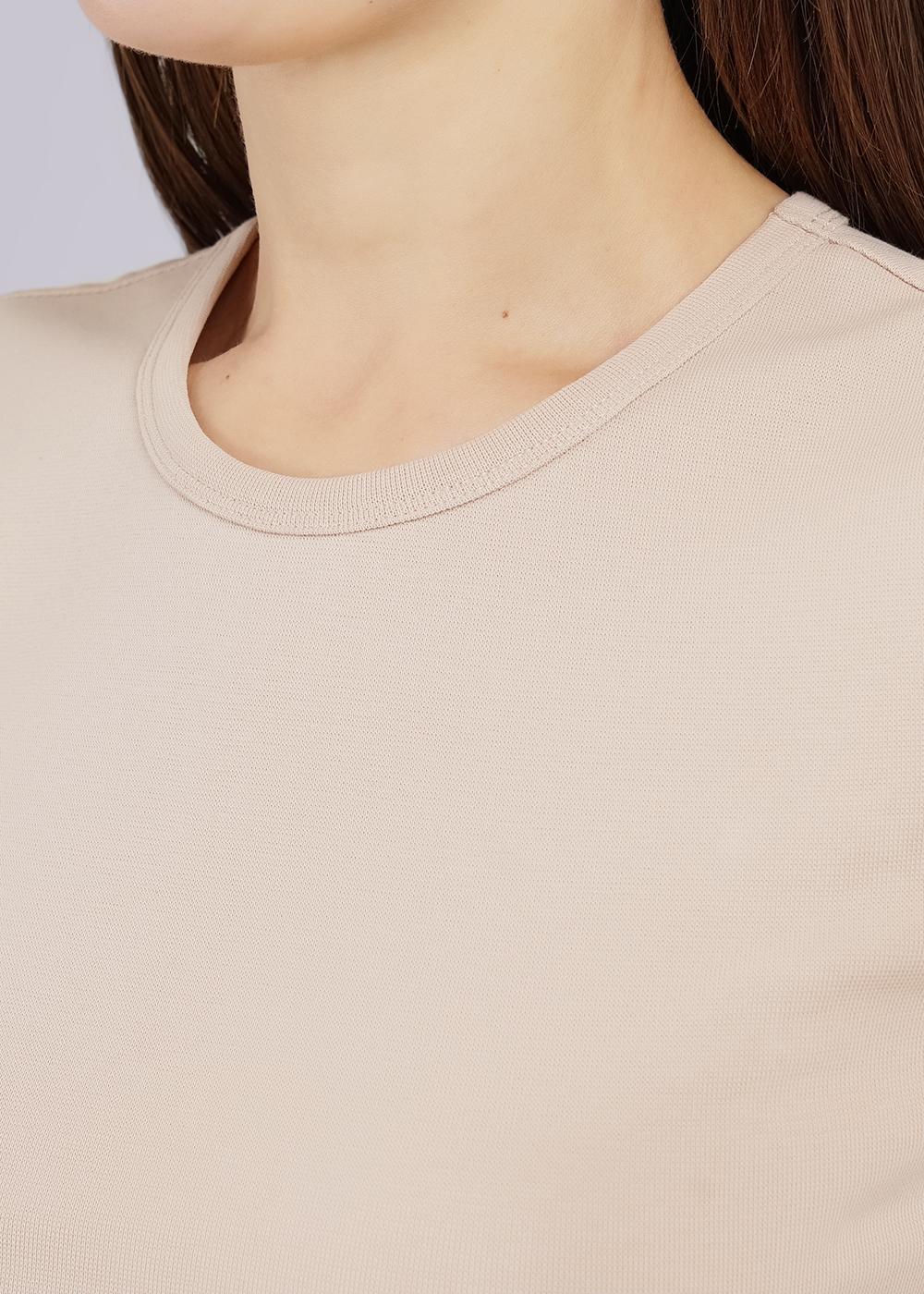 Ст.цена 690р CLE LF24-008/3т Футболка женская LF24-008/3т бежевый