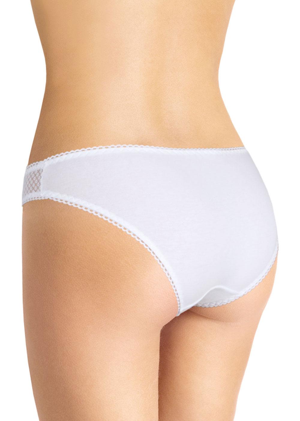 CLE B608 Трусы женские бикини B608 белый