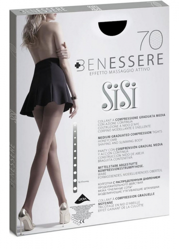 SI BENESSERE 70 Колготки женские nero