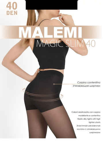 MALEMI MAGIC SLIM 40 корр.шорт Колготки женские daino