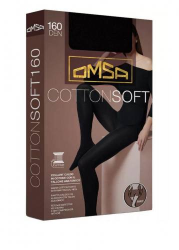 OM COTTON SOFT 160 Колготки женские nero