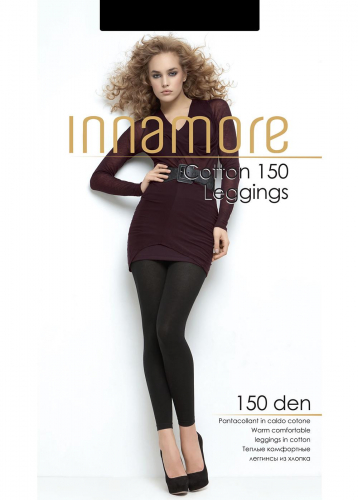 IN IN COTTON 150 leggings Леггинсы женские nero