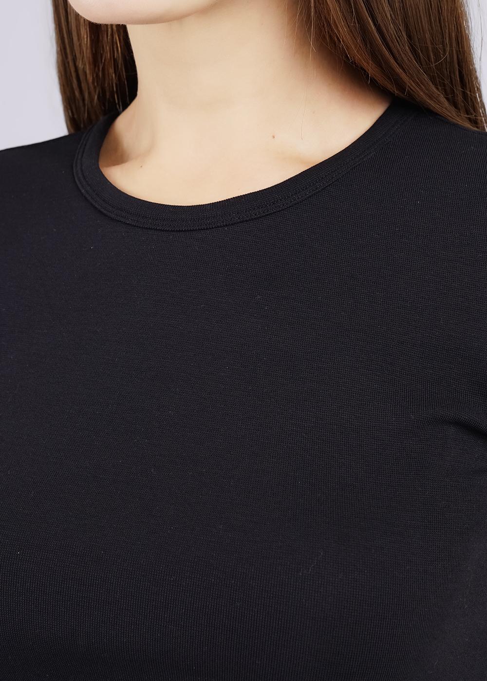 Ст.цена 690р CLE LF24-008/3т Футболка женская LF24-008/3т чёрный