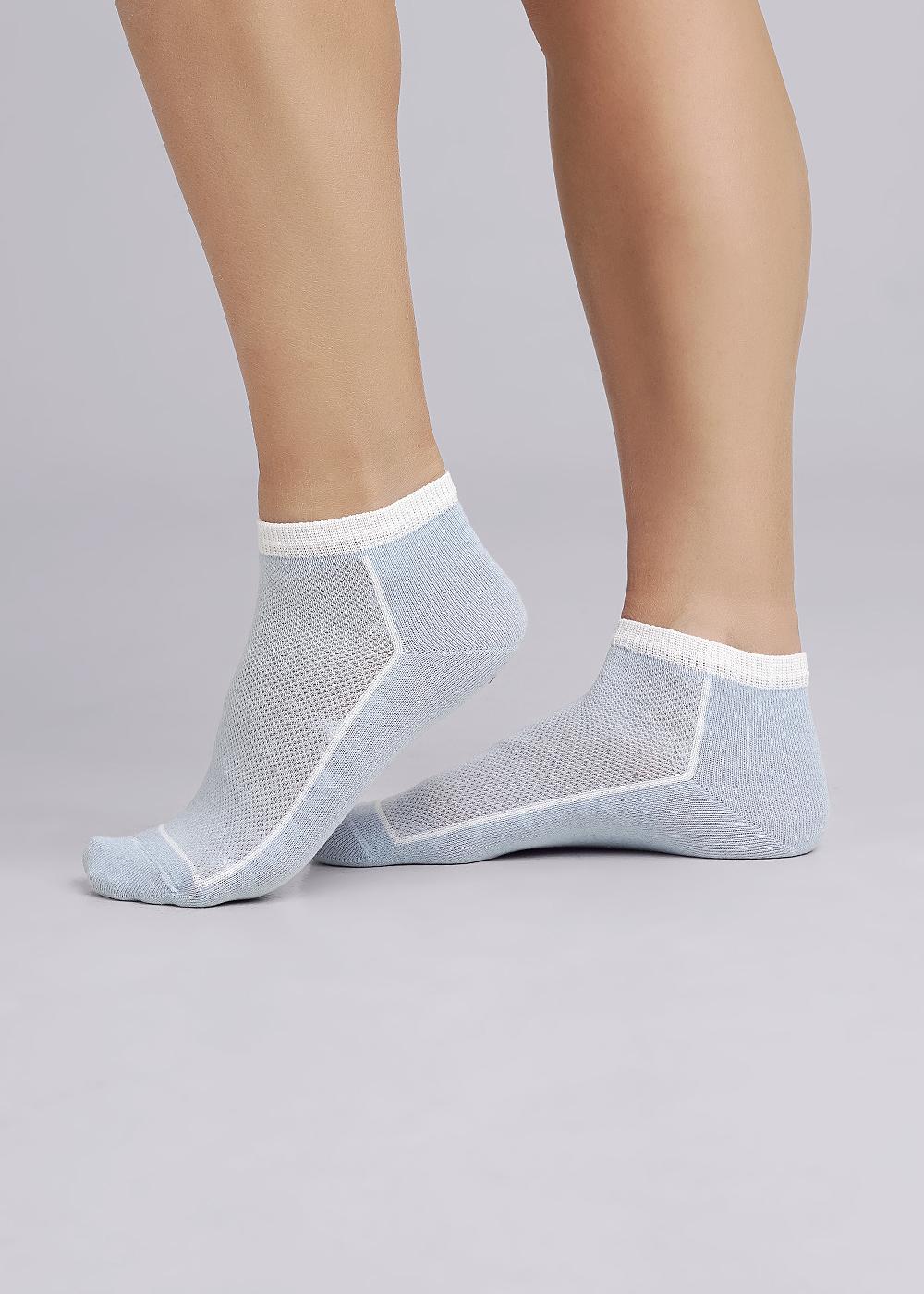 Ст.цена 55р ЭЙС Д123ш Носки женские Д123ш св.голубой