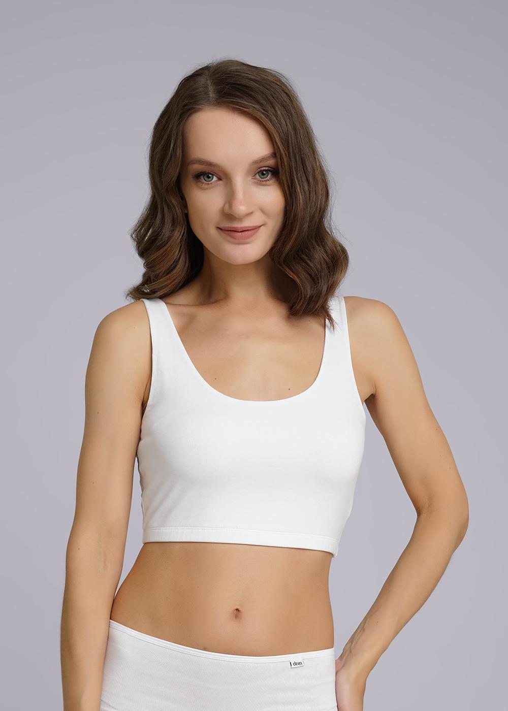 CLE LT001 Топ женский LT001 белый