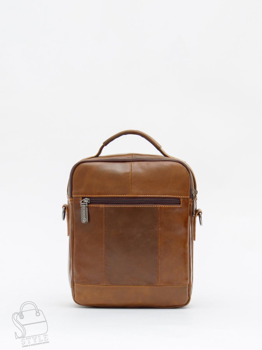 Сумка мужская кожаная 99888Z brown Zinimsk