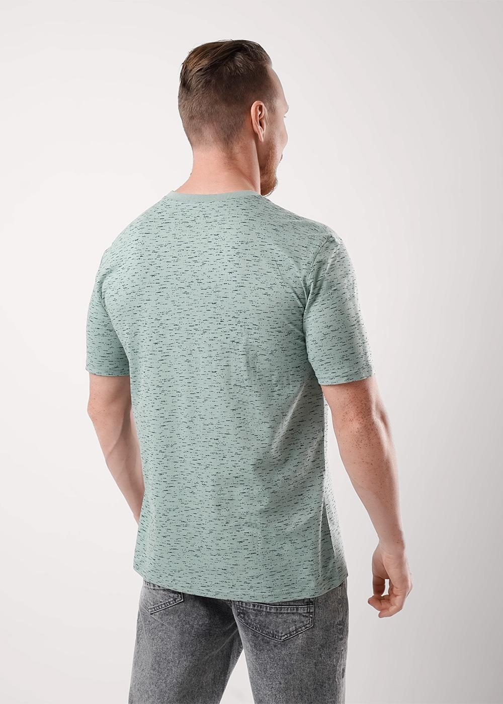 Ст.цена 549р ЭЙС 600311/1кн Футболка мужская 600311/1кн серый/т.хаки