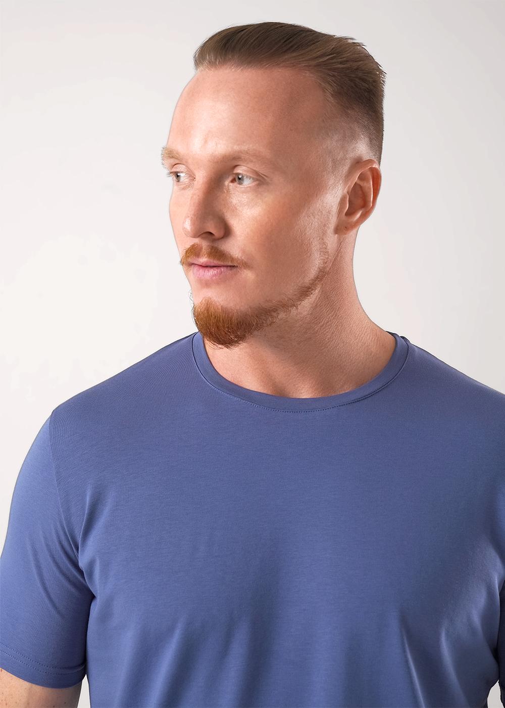 CLE 600309г_п Футболка мужская 600309г_п джинсовый