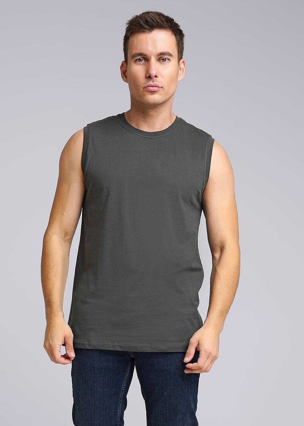 ЭЙС 600476кк Майка мужская 600476кк т.зелёный