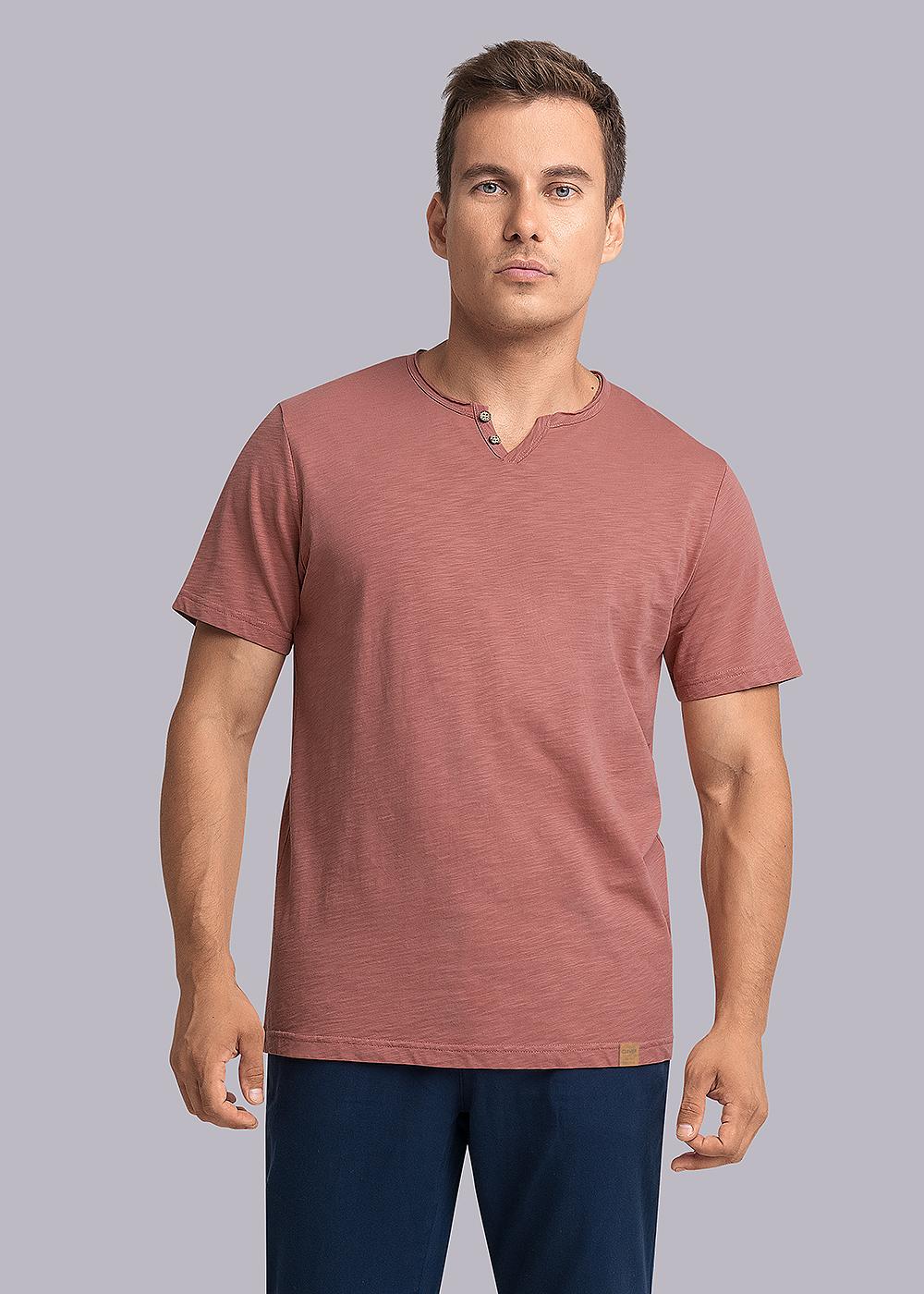 Ст.цена 999р CLE 602029о Футболка мужская 602029о т.коралловый