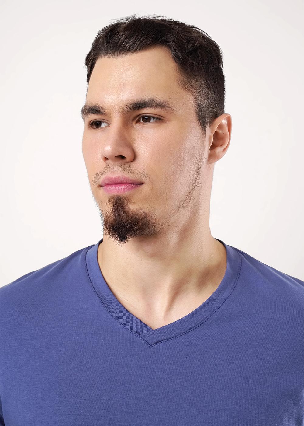 CLE 600431г. Футболка мужская 600431г. джинсовый