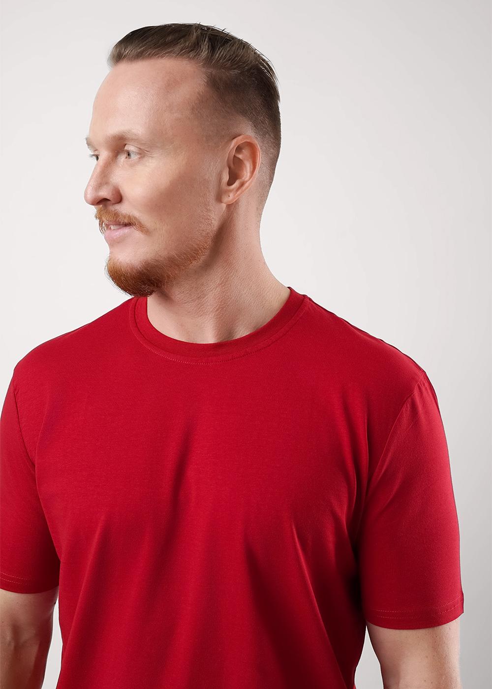 ЭЙС 600311кк Футболка мужская 600311кк т.красный