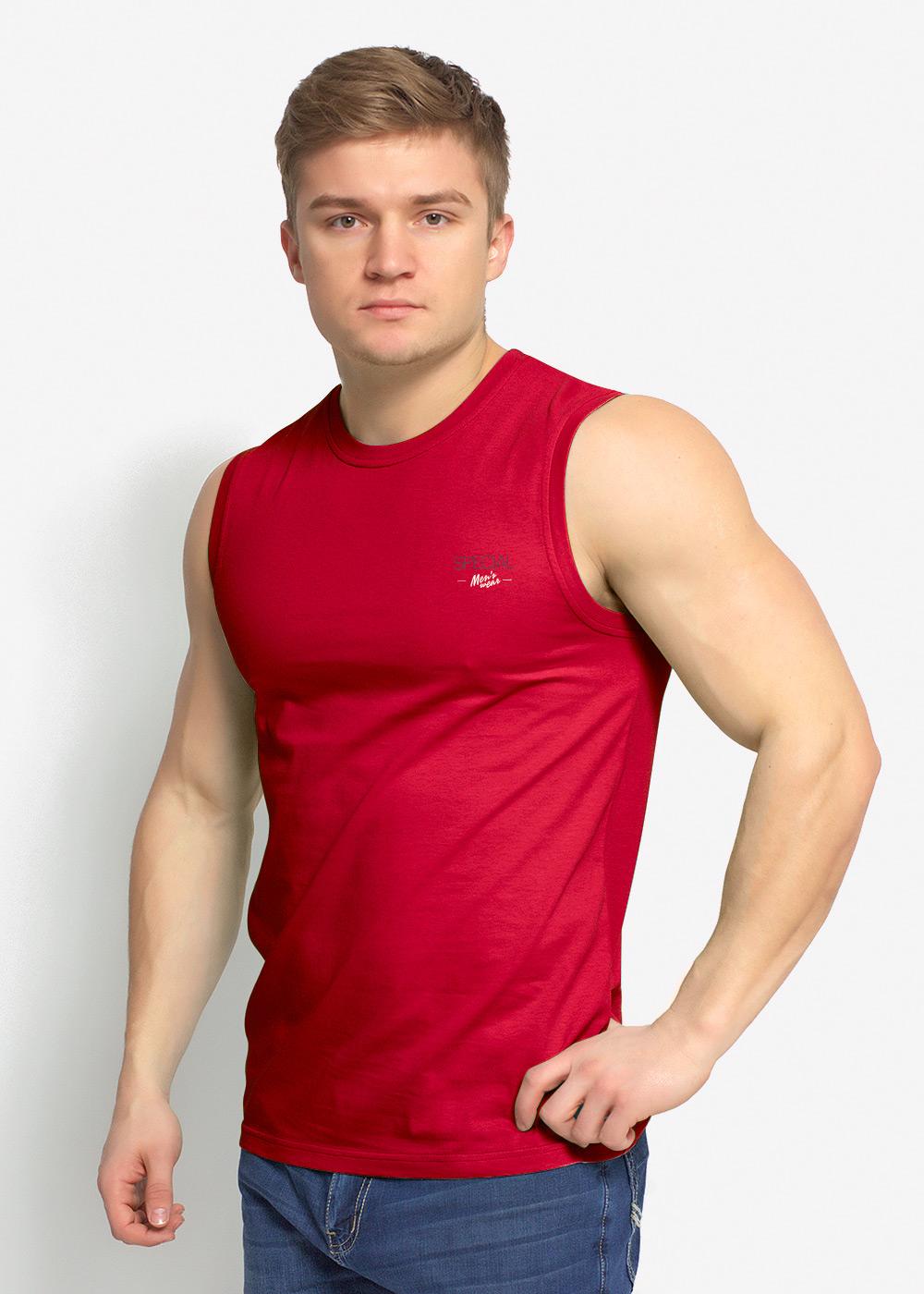 ЭЙС 600476кк Майка мужская 600476кк красный