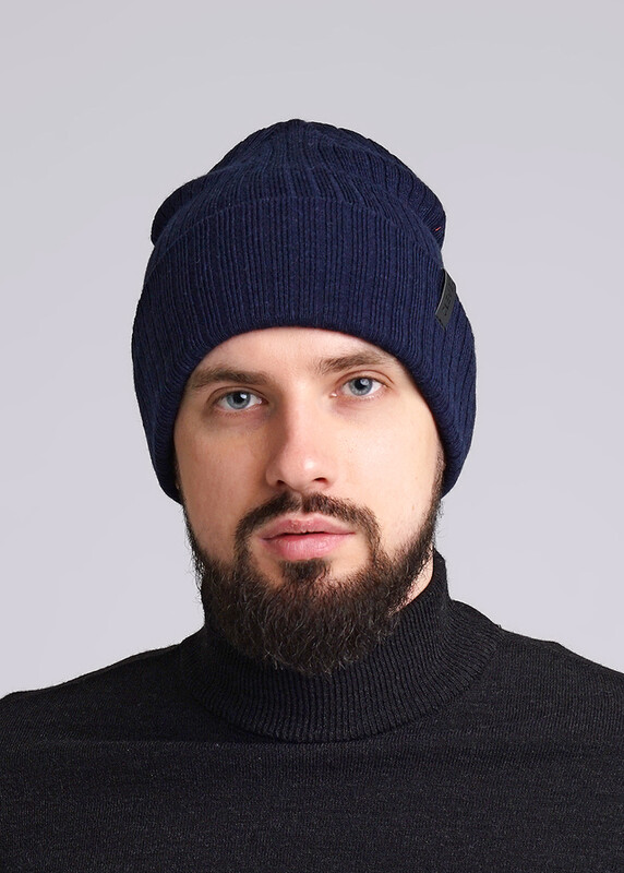 CLE 433610ша Шапка мужская 433610ша т.синий