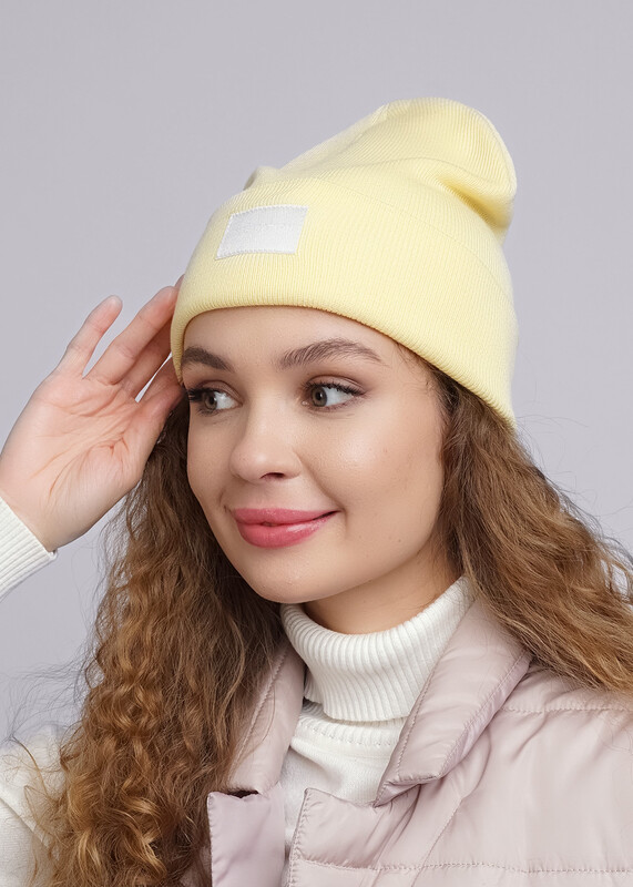 Ст.цена 360р CLE 102880ха Шапка женская 102880ха св.жёлтый