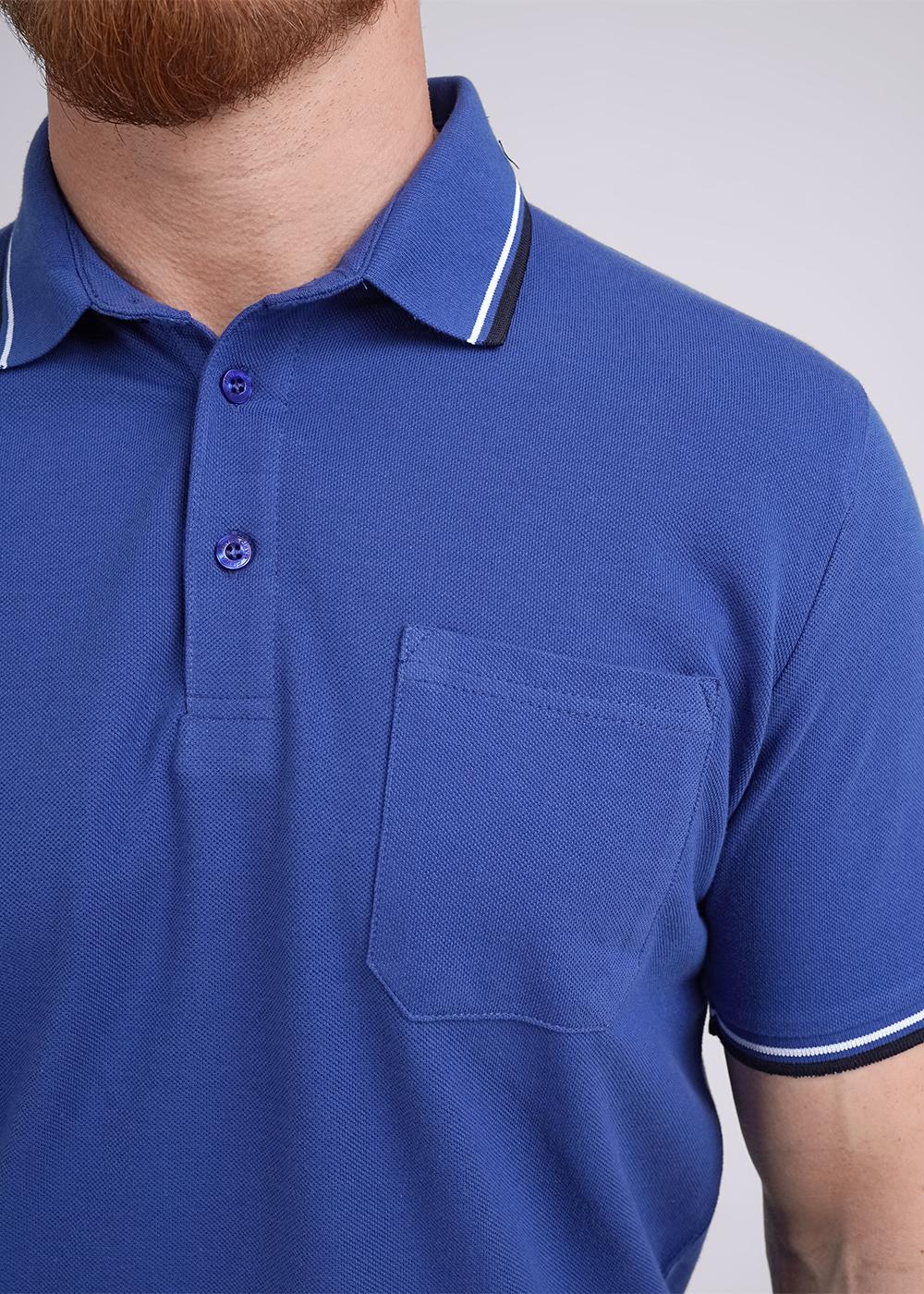 CLE 602230з Поло мужское 602230з синий