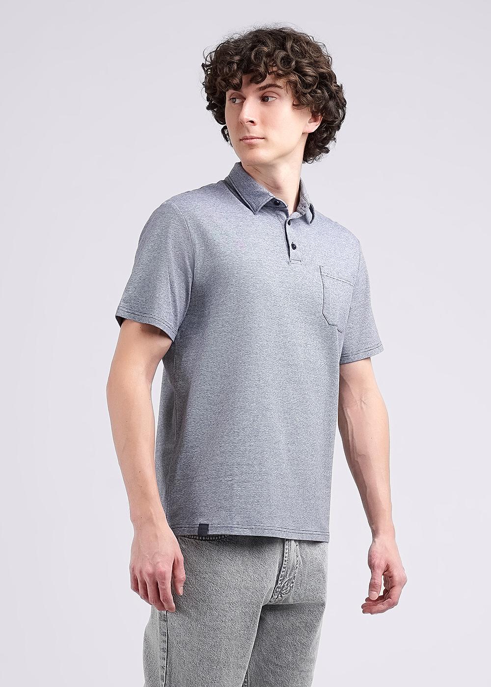 CLE 602213гн maxi Поло мужское 602213гн maxi т.синий/белый