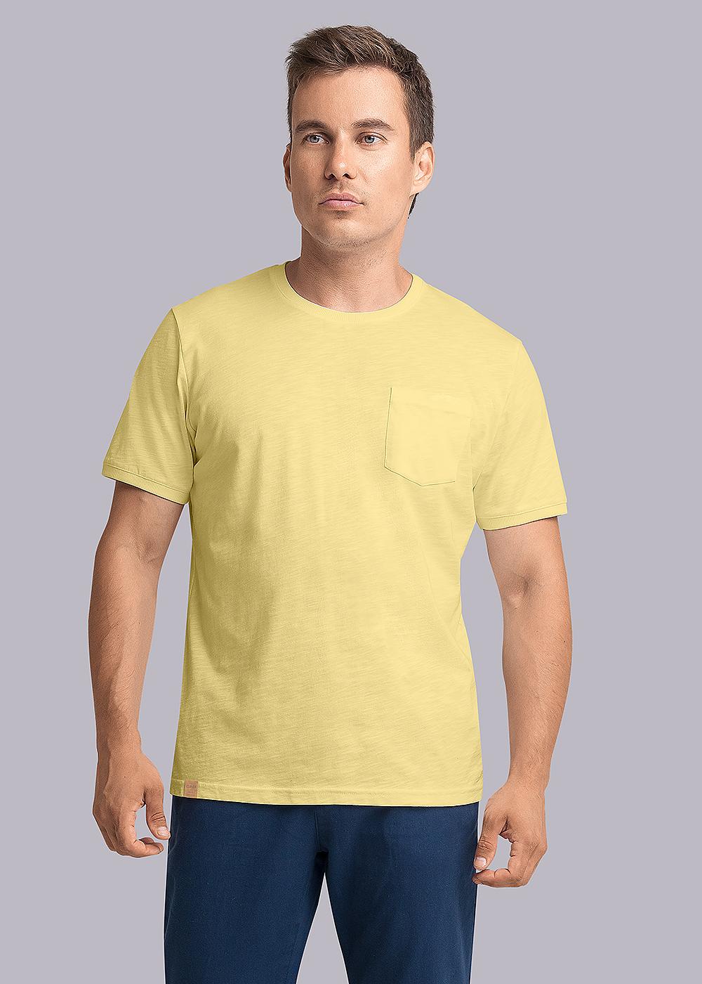 Ст.цена 999р CLE 602184о Футболка мужская 602184о св.жёлтый
