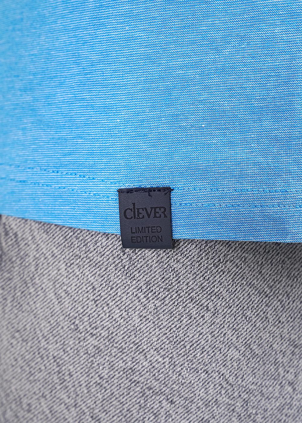 CLE 602213гн maxi Поло мужское 602213гн maxi св.синий/белый