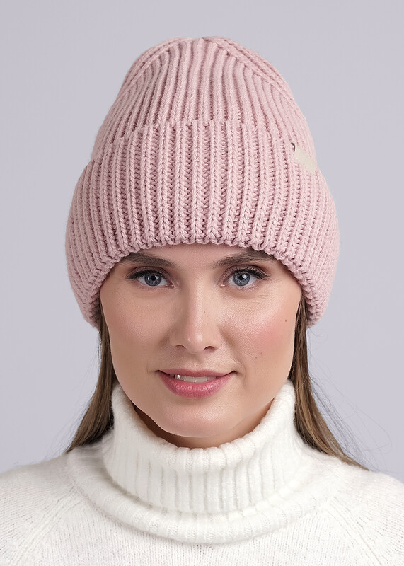 CLE 433929ап флис Шапка женская 433929ап флис розовый