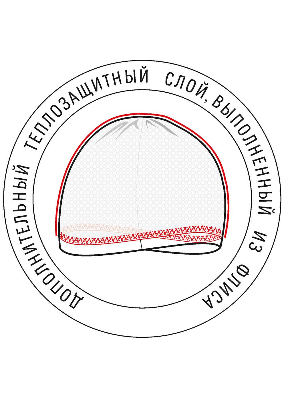 Ст.цена 280р CLE 492567ха Шапка мужская 492567ха т.коричневый/хаки