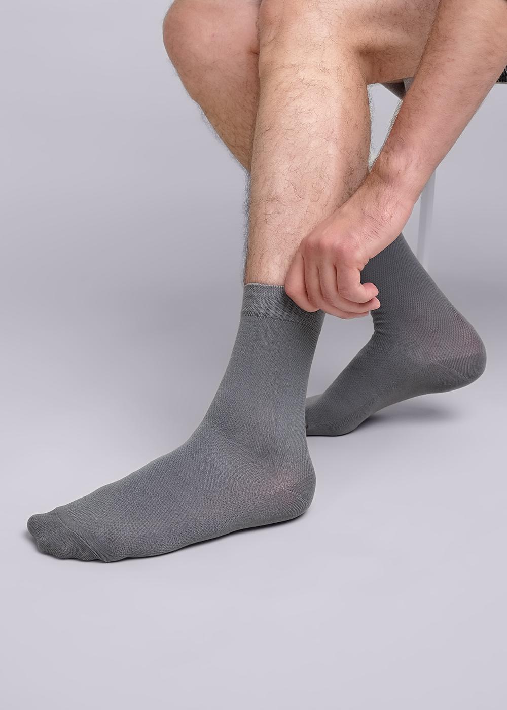 CLE К112 Носки мужские К112 Серый