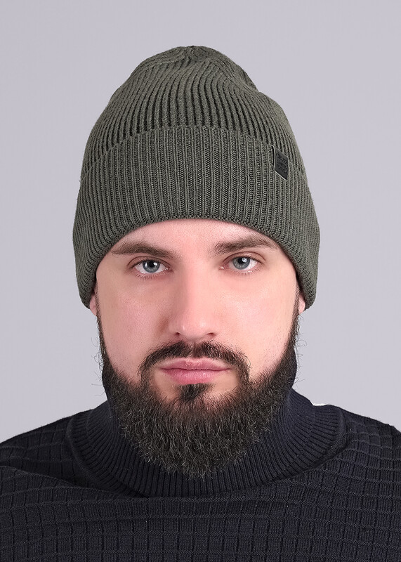 CLE 544044ха Шапка мужская 544044ха хаки