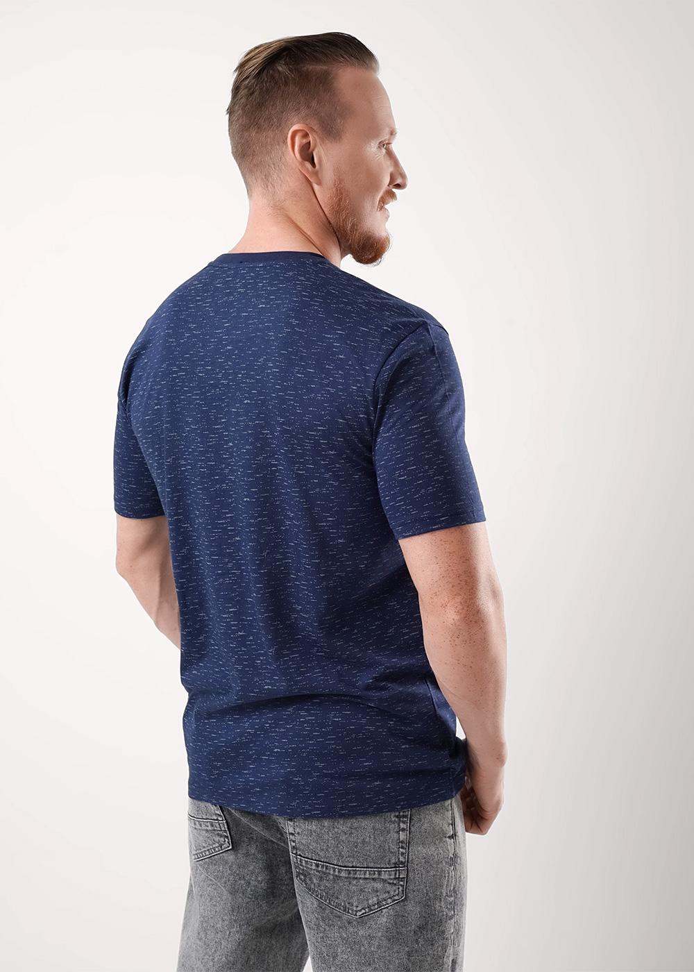 Ст.цена 549р ЭЙС 600311/1кн Футболка мужская 600311/1кн т.синий/серый