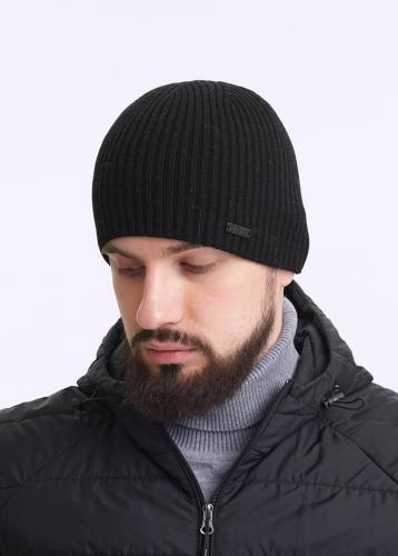 CLE 433794шв Шапка мужская 433794шв чёрный