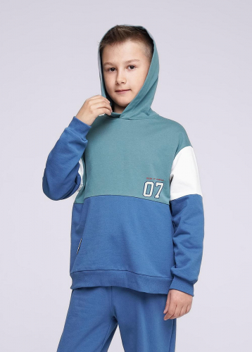 Ст.цена 1020р CLE 736321/63ф Худи детское 736321/63ф т.зелёный