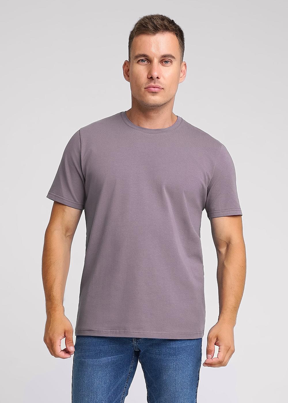 CLE 600309г Футболка мужская 600309г св.фиолетовый