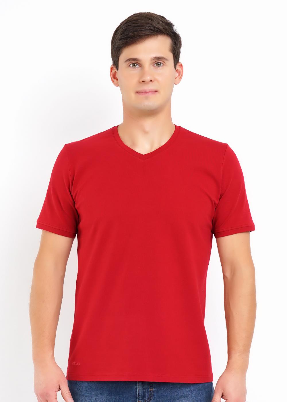 CLE 600431г_п Футболка мужская 600431г_п т.красный