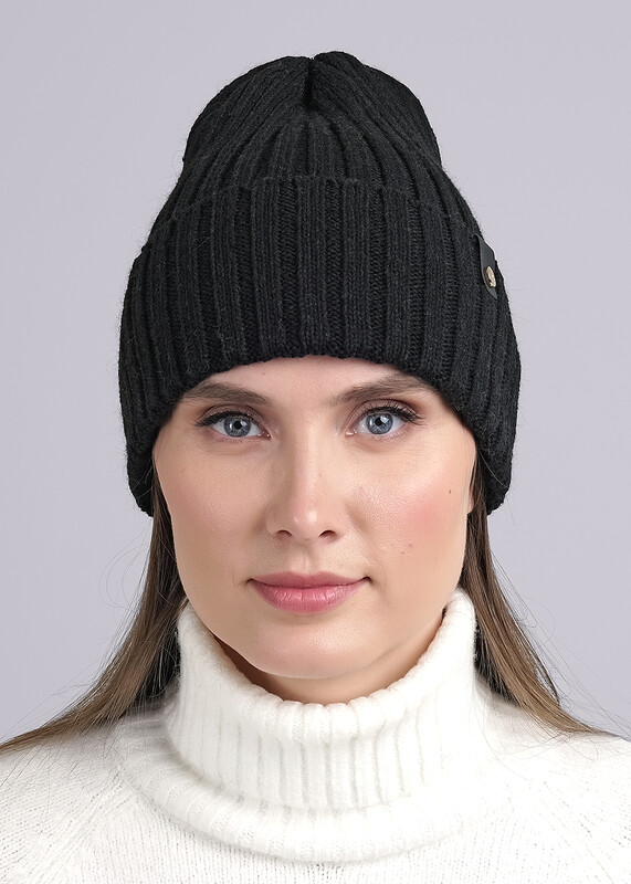 CLE 444153аш Шапка женская 444153аш чёрный