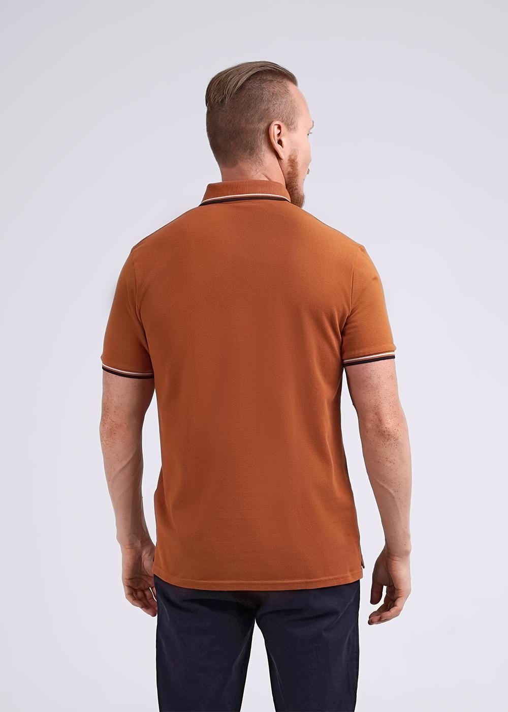 CLE 600432з Поло мужское 600432з коричневый